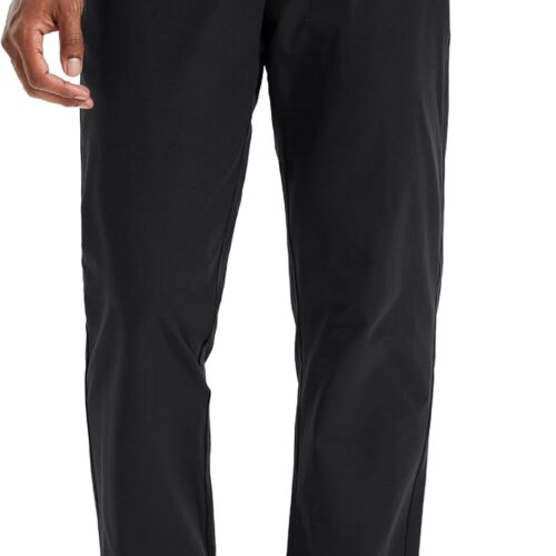 Men’s golf pants, classic fit, lightweight, stretch, business casual.