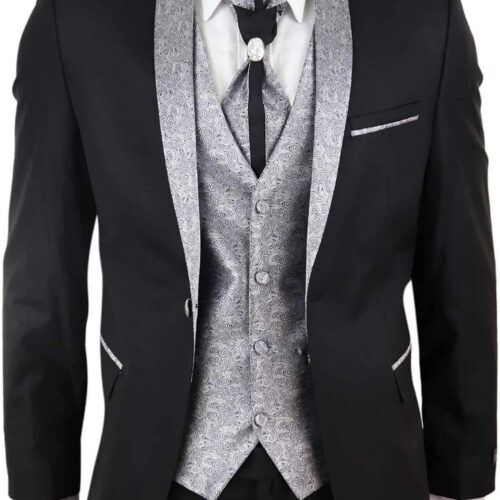 Four-Piece Vintage Tuxedo (With Cravat)
