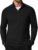 Quarter Zip Pullover Lightweight Mock Neck Long Sleeve Polo Shirts