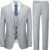 Tailored Three-Piece Business Suit (With Tie)