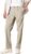 Men’s classic-fit chino pants, wrinkle-resistant, pleated.
