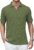V-Neck Short Sleeve Cotton Polo Shirt