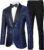 Floral Embroidered Dinner Jacket & Trousers Set